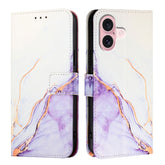 PT003 Marble Pattern Flip Leather Phone Case